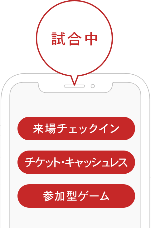 試合中